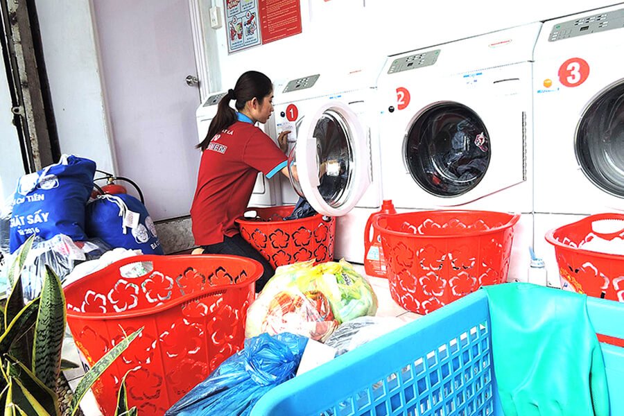 Cửa hàng giặt ủi hàng đầu tại Cần Thơ