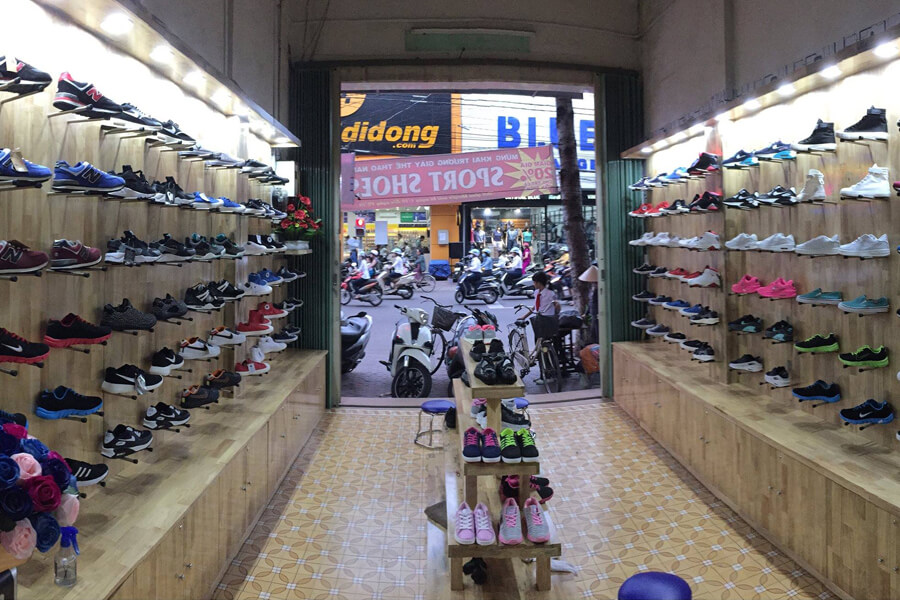Shop giày thể thao giá rẻ tại Cần Thơ