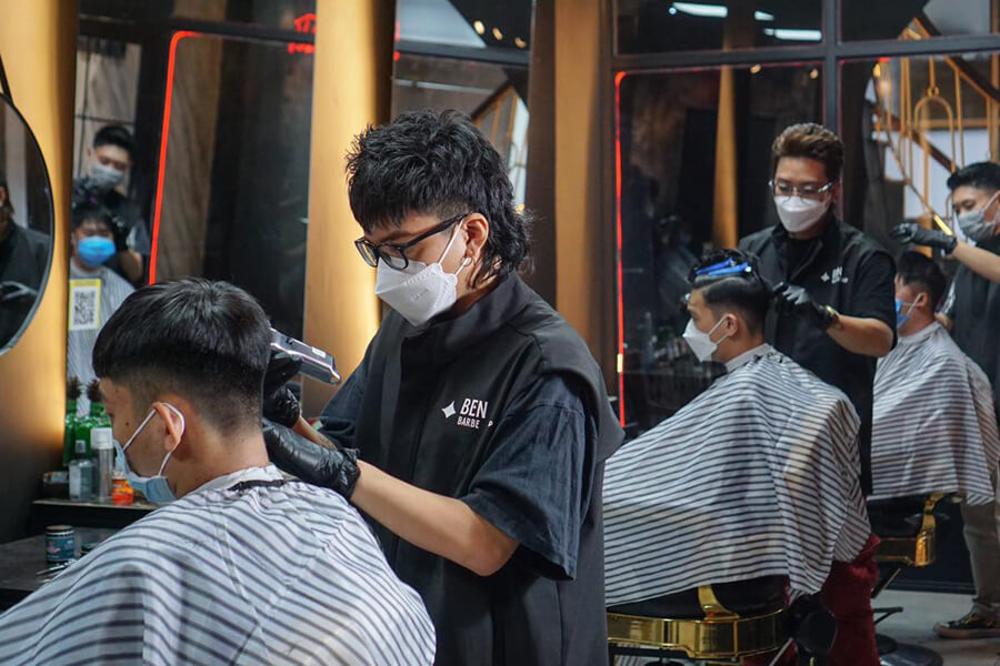 Tiệm cắt tóc nam đẹp ở Cần Thơ