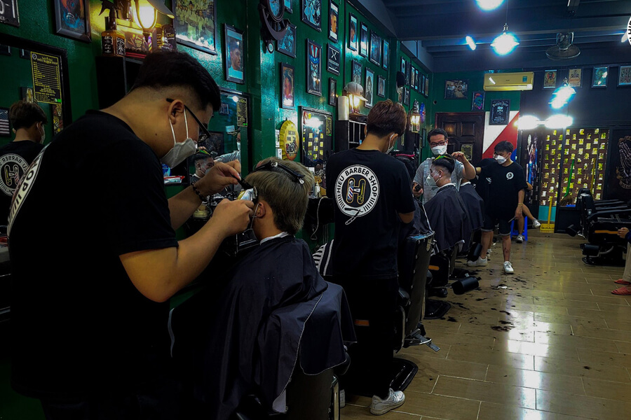 Tiệm cắt tóc nam ấn tượng ở Cần Thơ